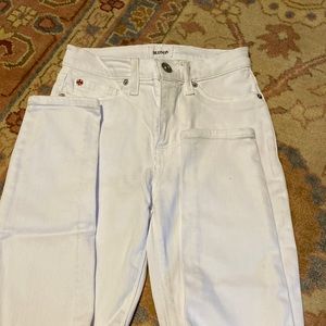 White Hudson skinny jeans size 24 brand new never worn